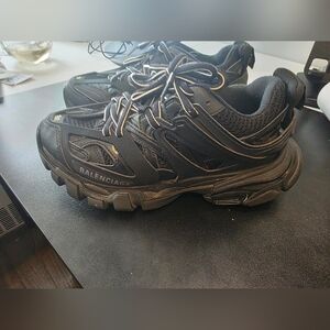 Balenciaga Black Track Sneakers SZ 36 No Box No Dustbag